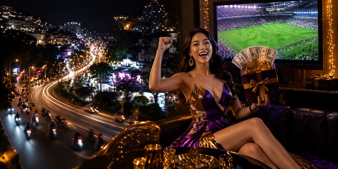 Giải đấu esports Liên Quân Mobile với màn hình LED và khán giả trẻ cổ vũ